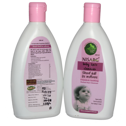 NISARG HERBAL  BABY SHAMPOO 200 ML                                                