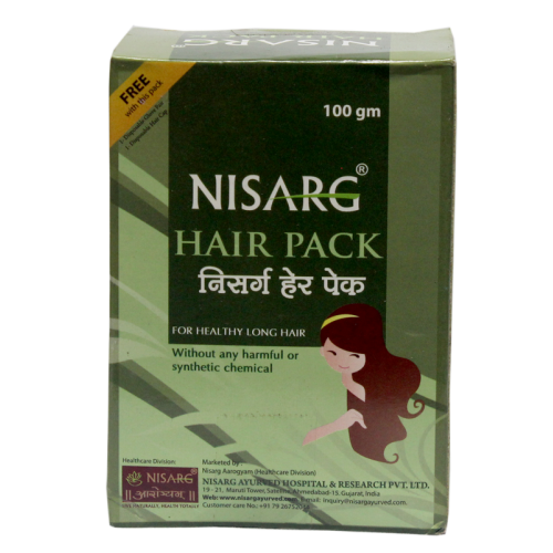 NISARG HAIR PACK 100 GM