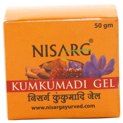 NISARG KUMKUMADI GEL 50 GM