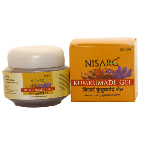 NISARG KUMKUMADI GEL 50 GM