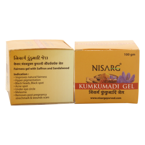 NISARG KUMKUMADI GEL 100 GM