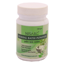 NISARG HERBAL BATH POWDER 100 GM