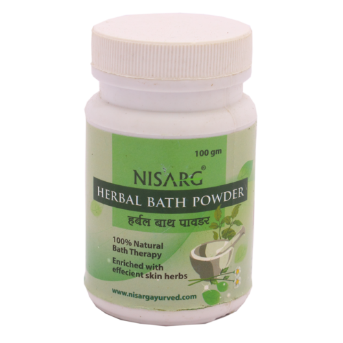 NISARG HERBAL BATH POWDER 100 GM